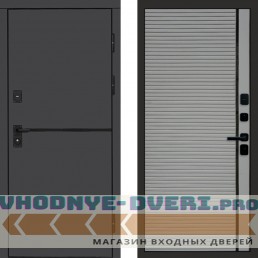 Входная дверь Тренд Графит Porte Grey софт